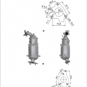 AS Dieselpartikelfilter FD5078 Euro 5 für PKW – Fabrikneues Austauschbauteil