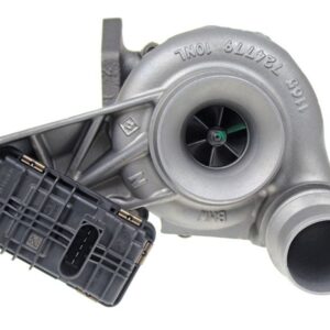 Mitsubishi Original-Typenschild mit der Teilenummer 1165851947706 auf dem Verdichtergehäuse