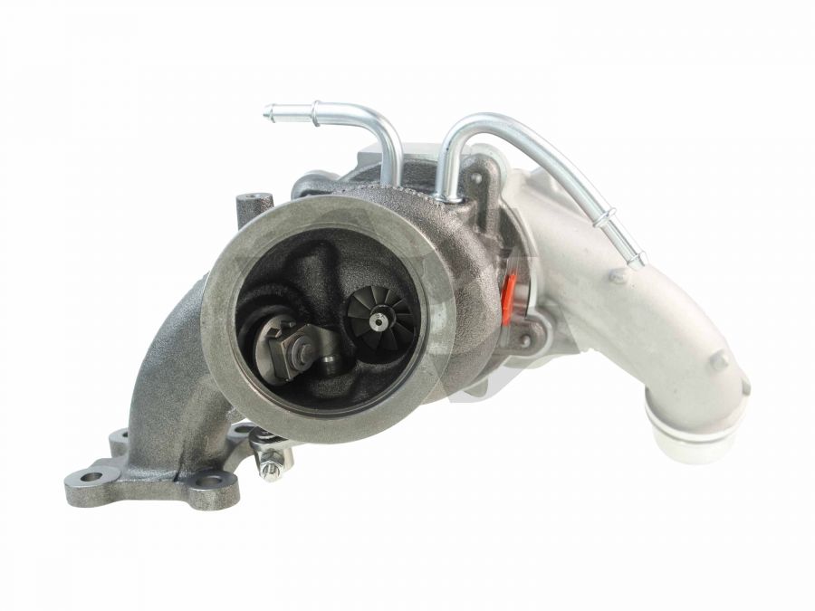Seitenansicht des elektronischen Wastegate-Aktuators passend für Garrett 662576367
